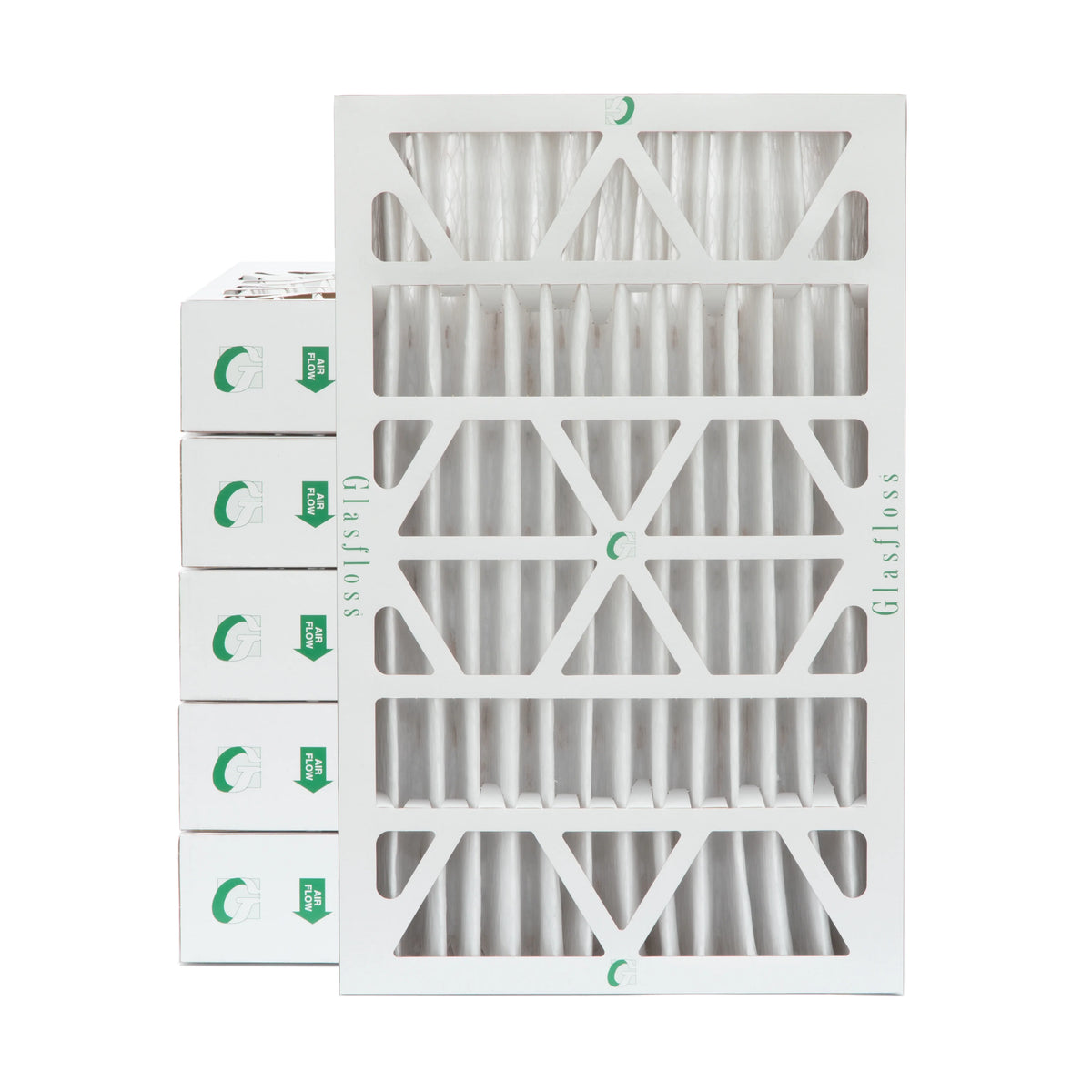 16x25x4 Air Filter Glasfloss ZL Sizeeries MERV 10 - Case of 6
