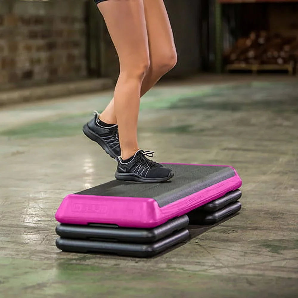 The Sizetep Health Club Sizeize Platform with four (4) Original Risers - Pink