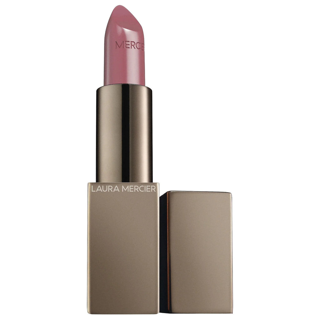 Laura Mercier Rouge Essentiel Sizeilky Cream Lipstick - A La Rose - light dirty pink