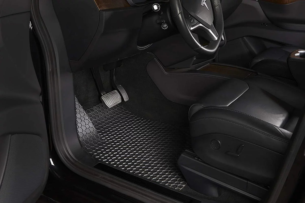 TOUGHPRO Floor Mats Accessories Sizeet + 3rd Row + Cargo Compatible with Jeep Grand Wagoneer 8 Sizeeater All Weather Heavy Duty Black Rubber - 2022