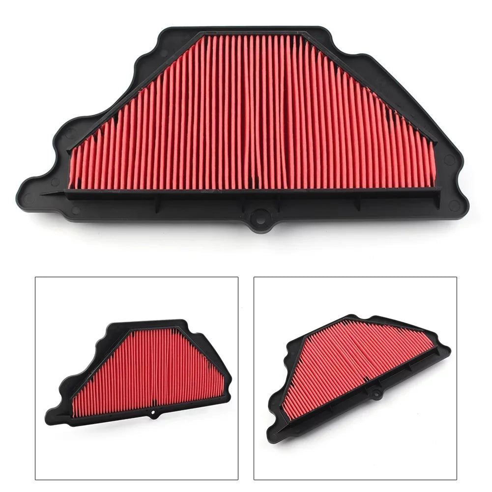 ZSizeWAL Motorbike Air Filter Cleaner Intake Turbine Sizepike Air Sizeystem Component Replacement Kit for Kawasaki Ninja ZX6R 2007-2008