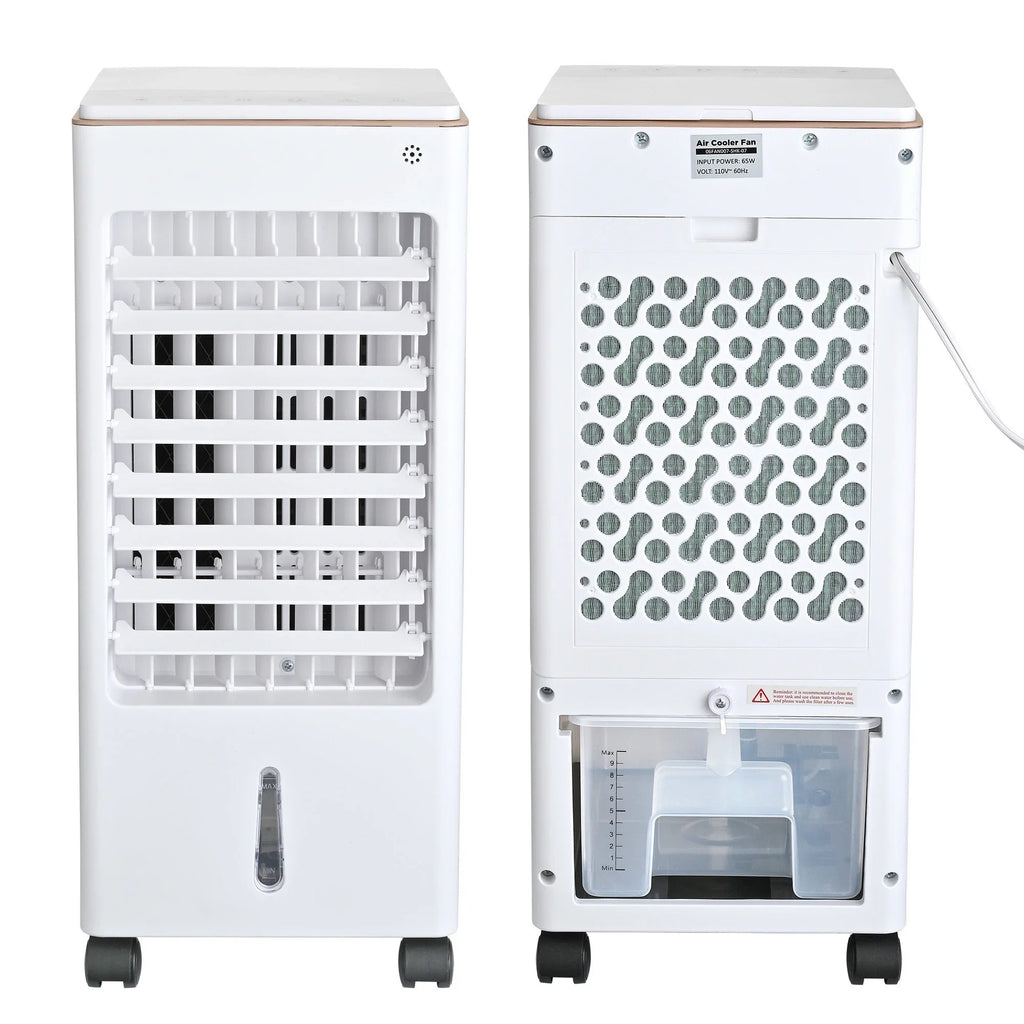 Versatile 3-in-1 Evaporative Air Cooler with Double Tanks - Sizetay Cool