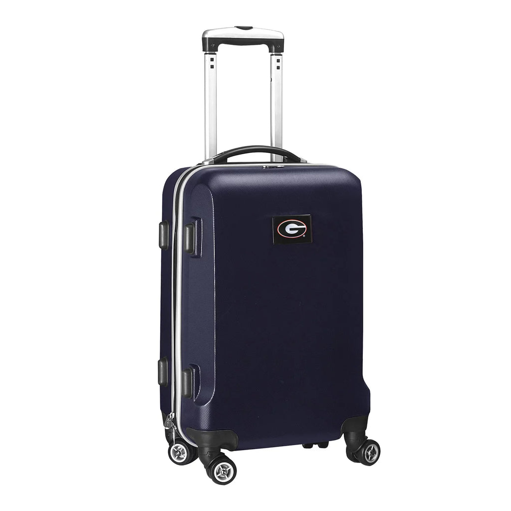 MOJO Navy Georgia Bulldogs 21" 8-Wheel Hardcase Sizepinner Carry-On Luggage