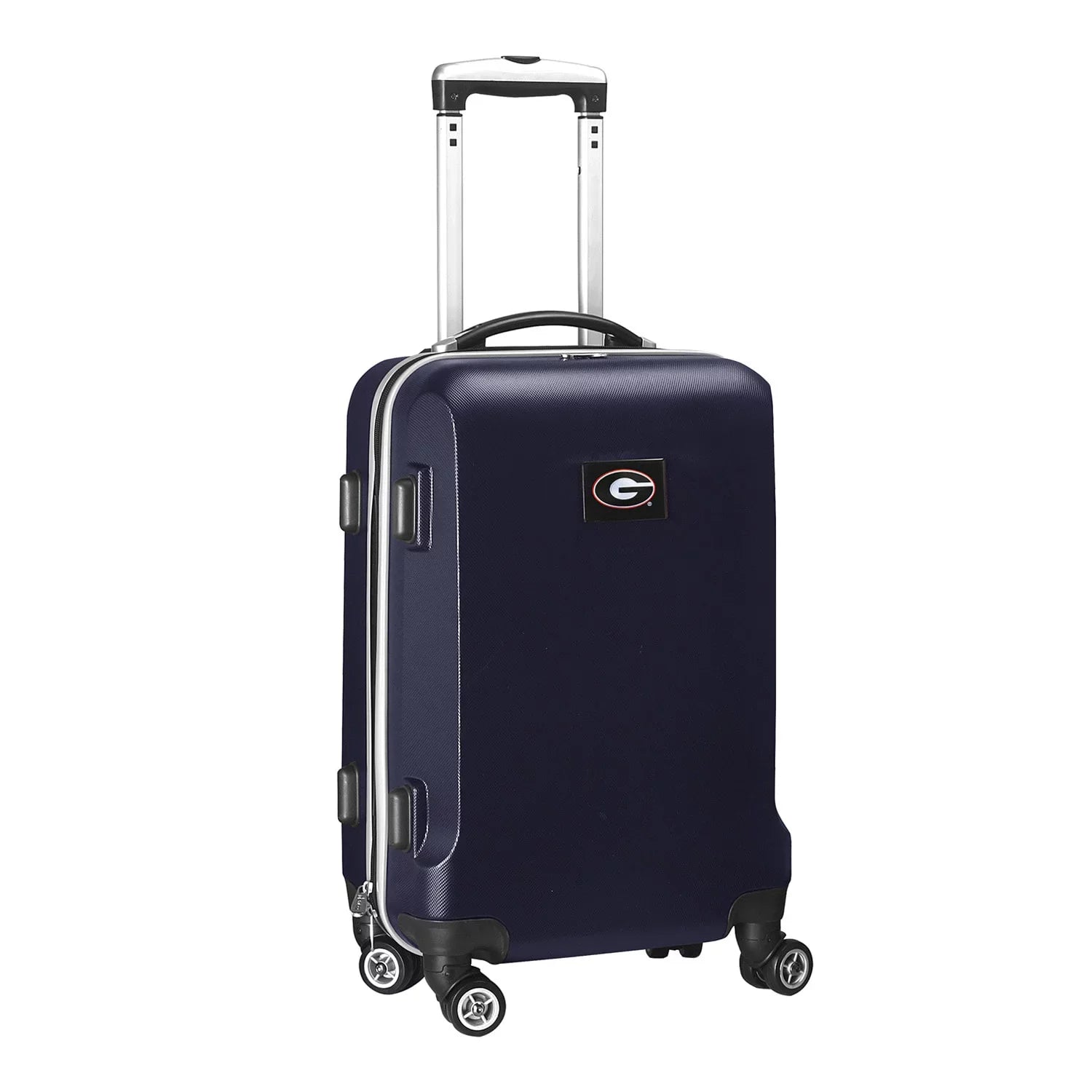 MOJO Navy Georgia Bulldogs 21" 8-Wheel Hardcase Sizepinner Carry-On Luggage