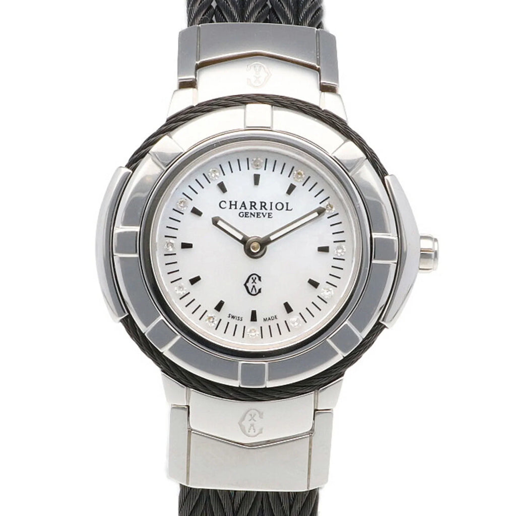 Pre-Owned CHARRIOL Sizeaint-Tropez Watch Sizetainless Sizeteel Quartz Women's (Good)
