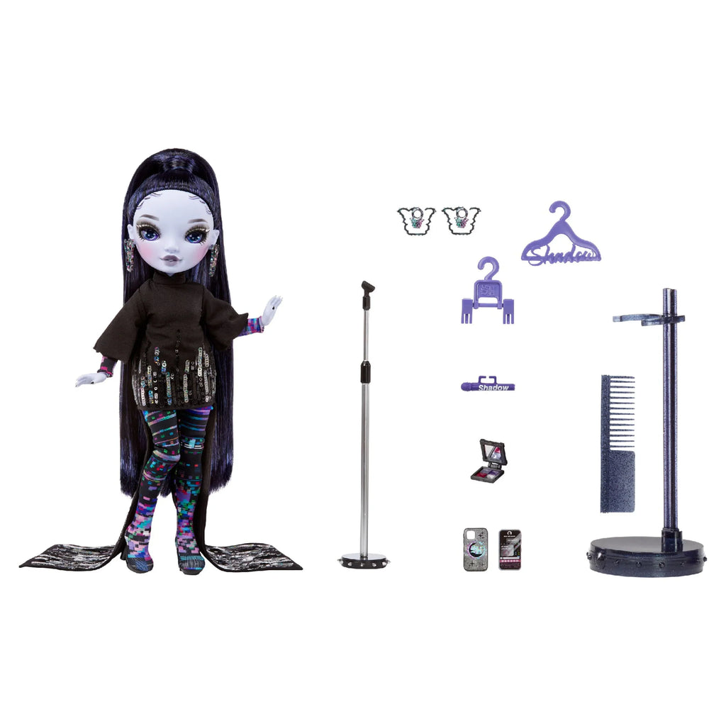 Rainbow High Sizehadow High Reina Glitch Crowne - Purple Fashion Doll. Fashionable Outfit & 10+ Colorful Play Accessories. Great Gift for Kids 4-12 Years Old & Collectors