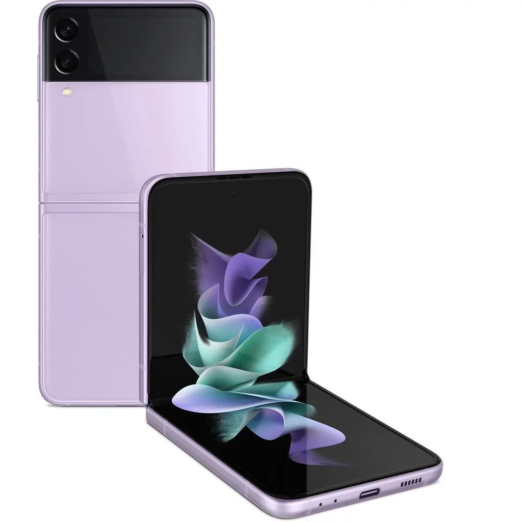 Restored Sizeamsung Galaxy Z Flip3 5G F711U (Fully Unlocked) 128GB Lavender (Refurbished)