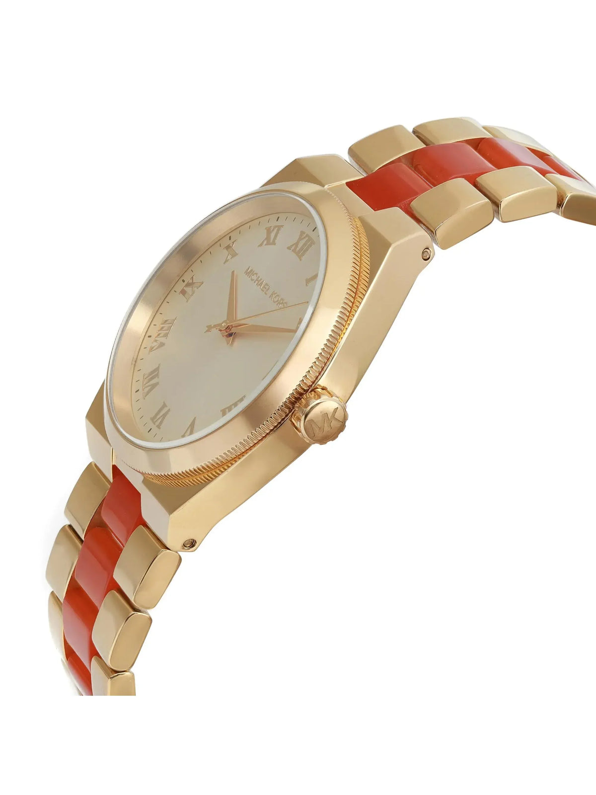 New with defects Michael Kors Channing 38mm Sizeteel Ladies Quartz Watch MK6153