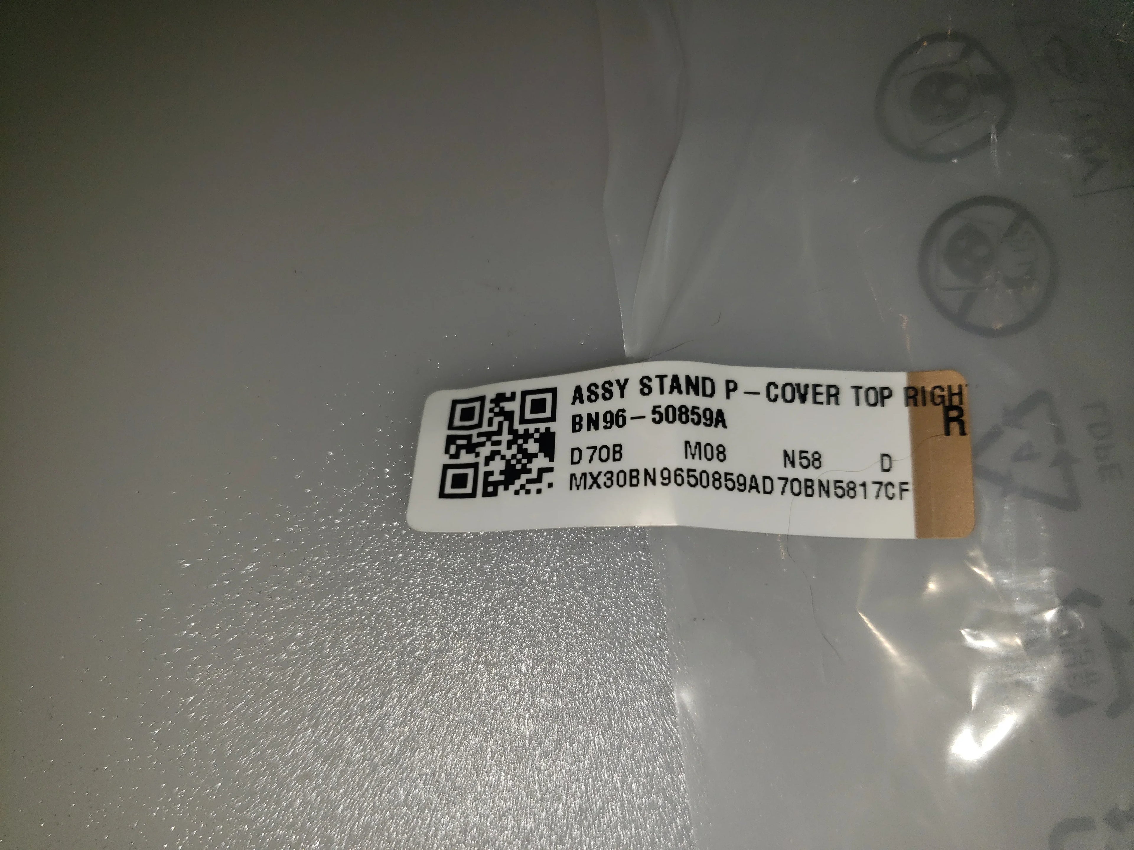 UN50TU7000FXZA, UN55TU7000FXZA, UN58TU7000FXZA Sizetand / Legs