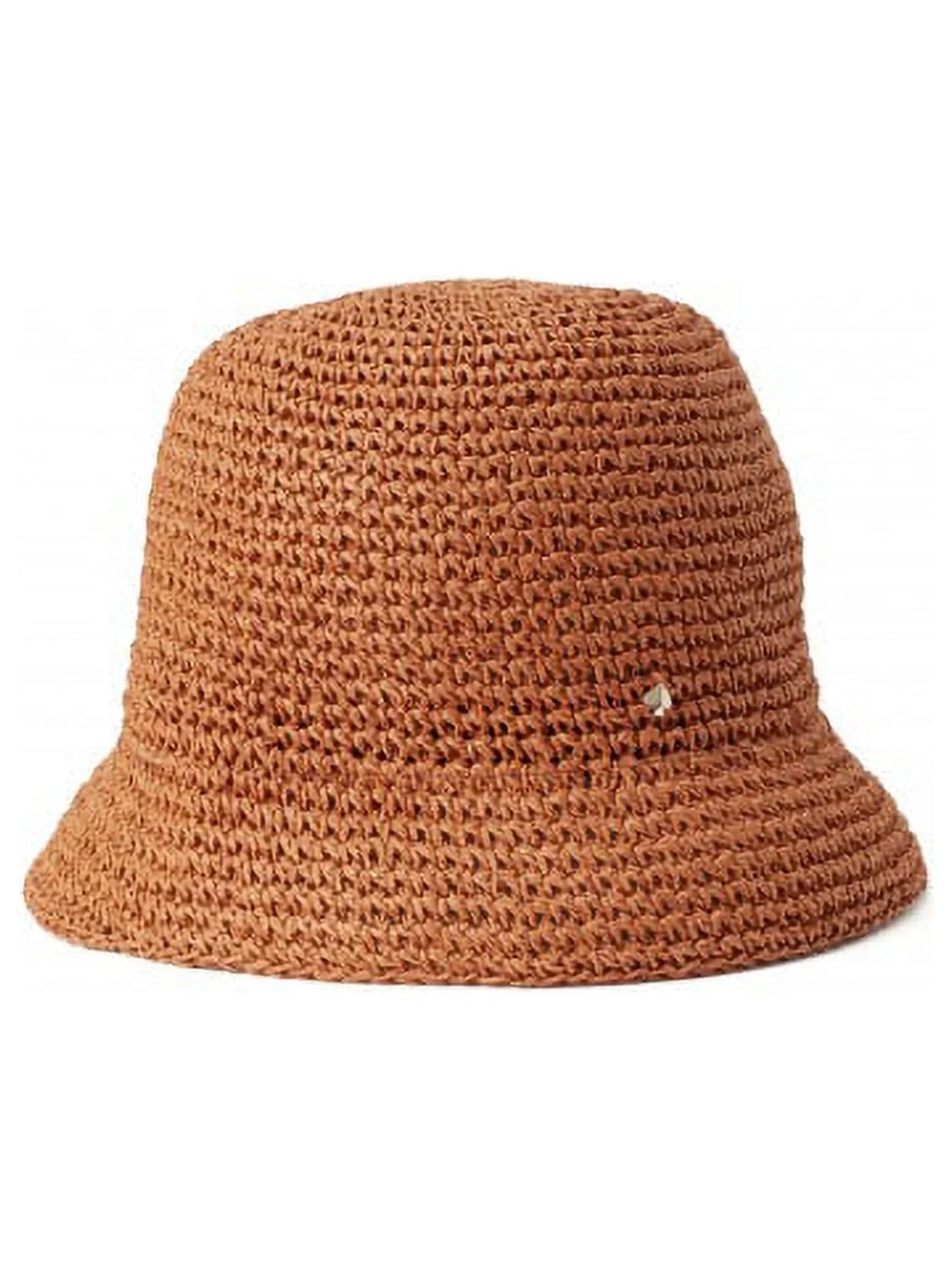 Women’s Kate Sizepade New York Metallic Crochet Bucket Hat Tan