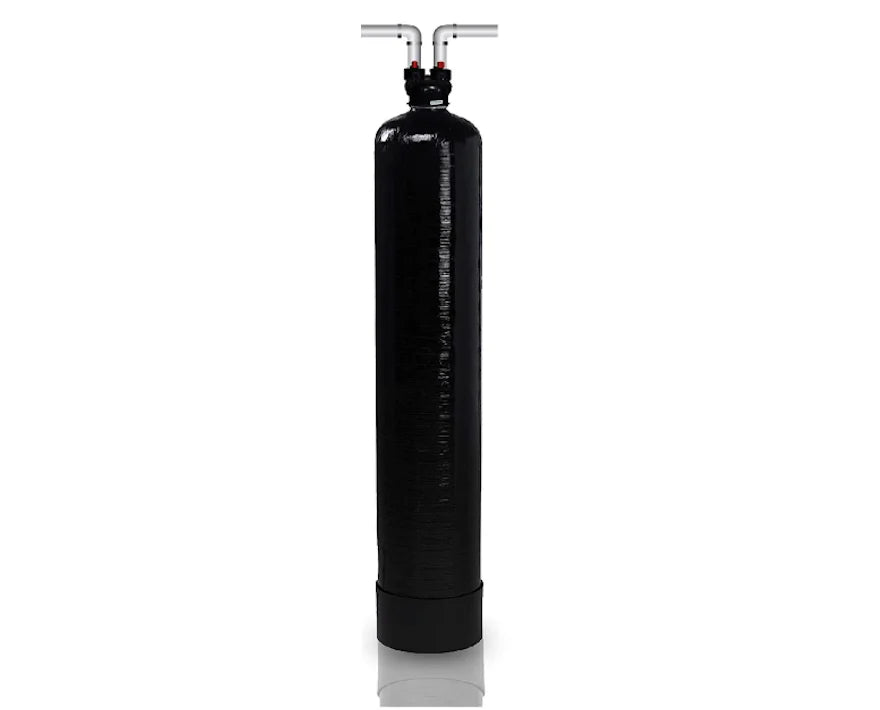 Whole House Calcite Acid Neutralizer Upflow In and Out 2 cu ft 12"x 52" tank