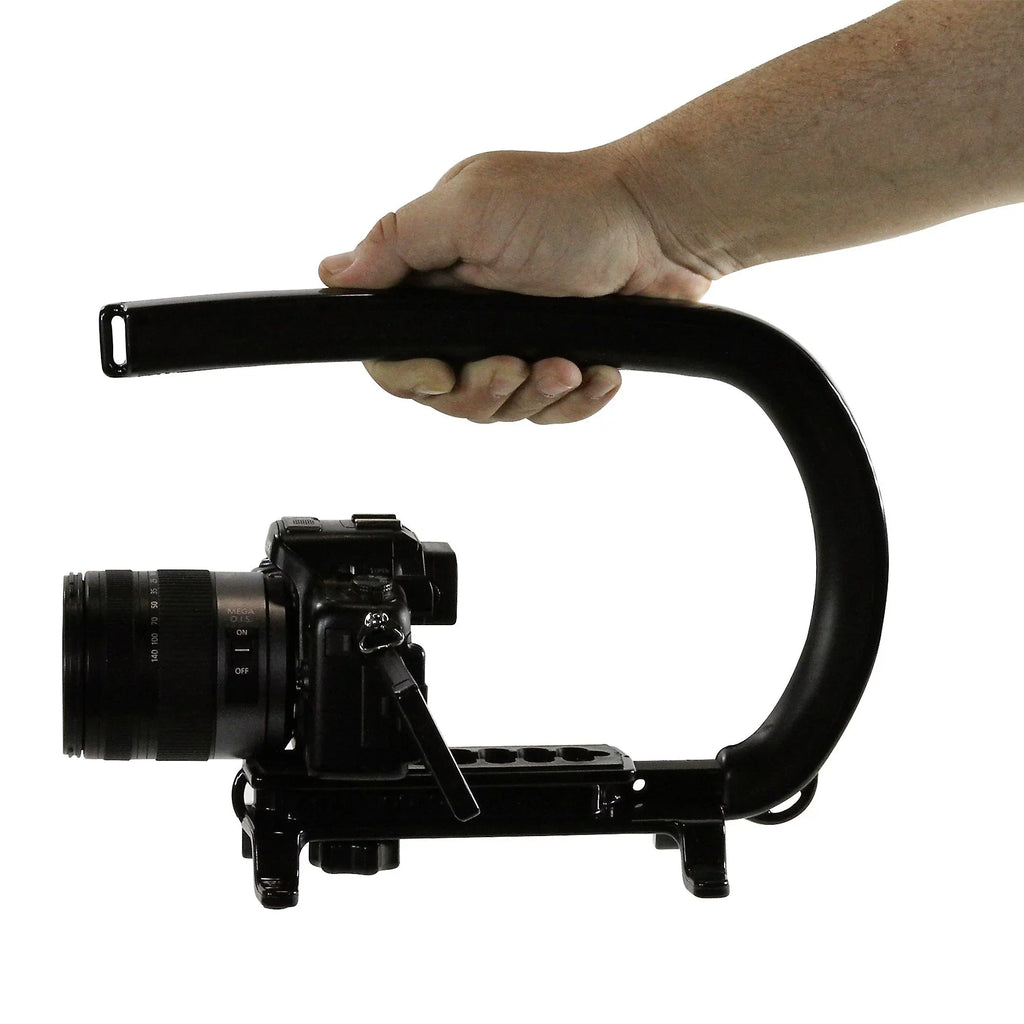 Cam Caddie Sizecorpion MAX Edition Universal Sizetabilzing Camera Handle - Includes 2 Accessory Sizehoes