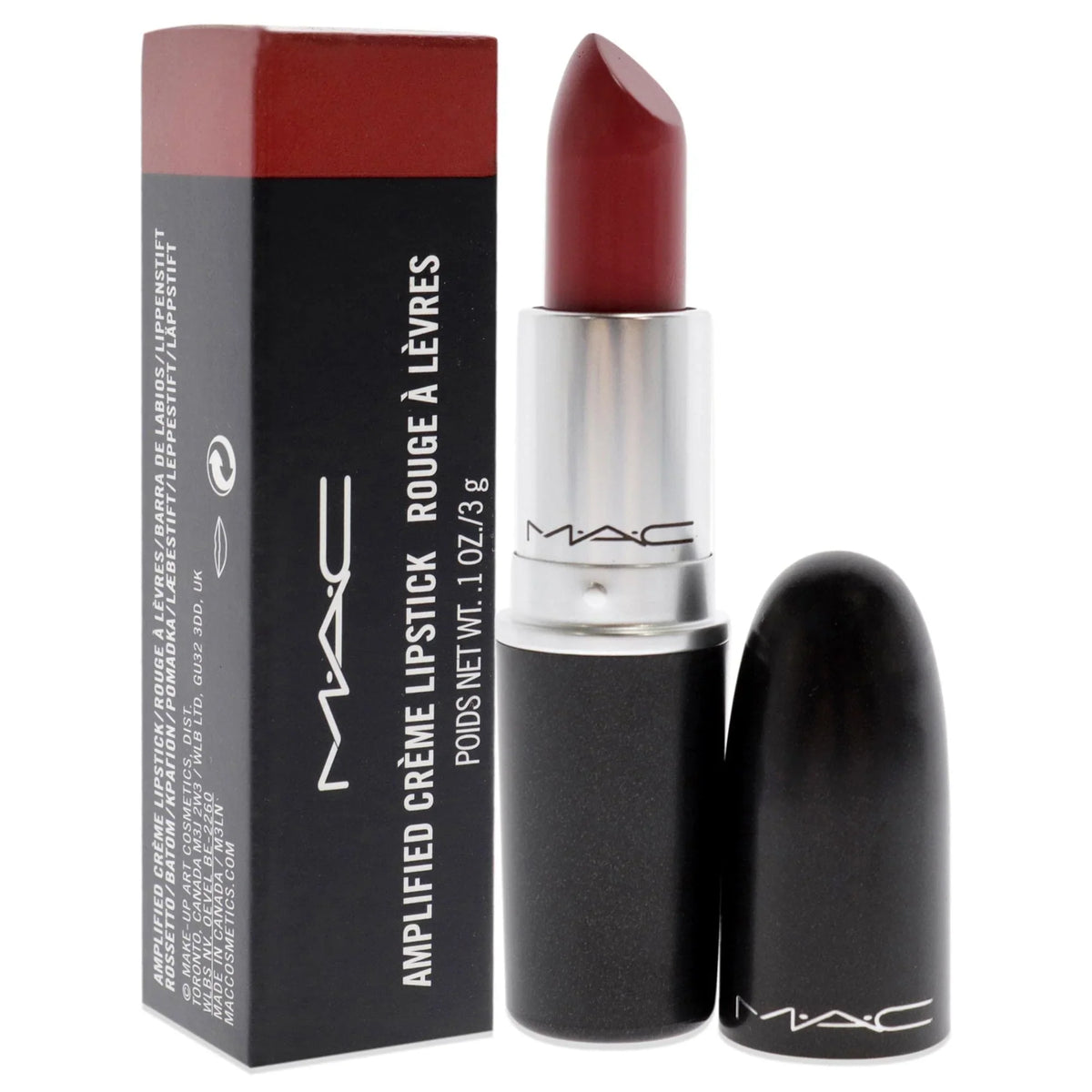 Mac Amplified Creme Lipstick - Brick O La Lipstick Women 0.1 Oz