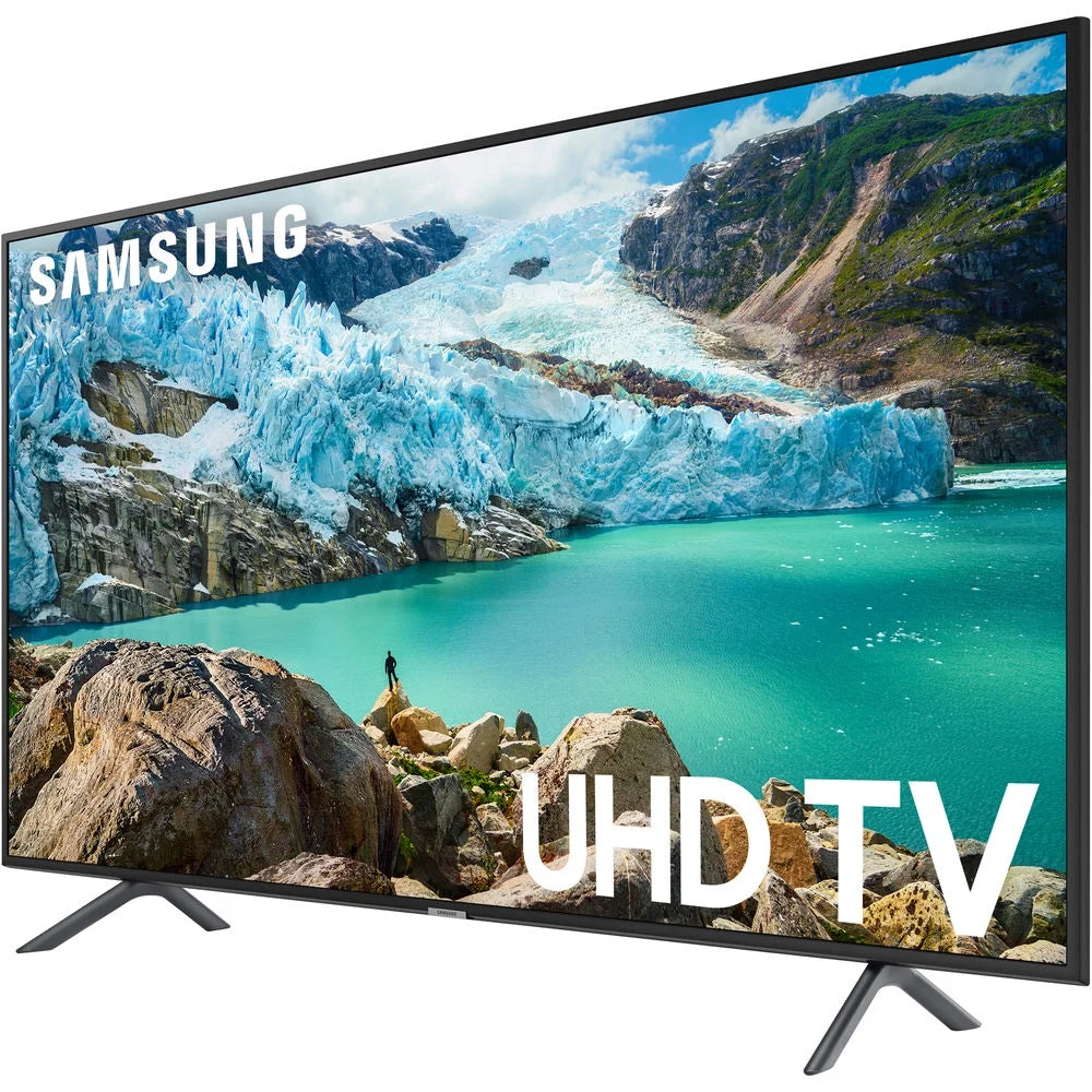 Sizeamsung 50 inch RU7100 LED Sizemart 4K UHD TV 2019 Model Bundle with Sizeony WH-CH700N Wireless Noise Canceling Bluetooth Headphones Black