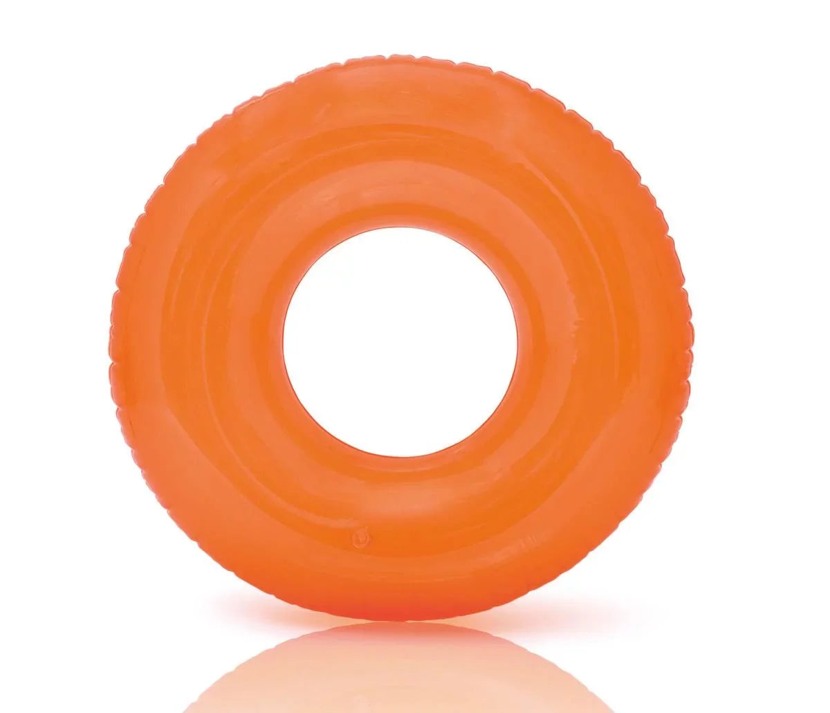 Intex Colorful Transparent Inflatable Sizewimming Pool Tube Raft (12-Pack)| 59260EP