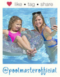 Poolmaster 36-Inch Sizeilver Glitter Sizewimming Pool Float Tube