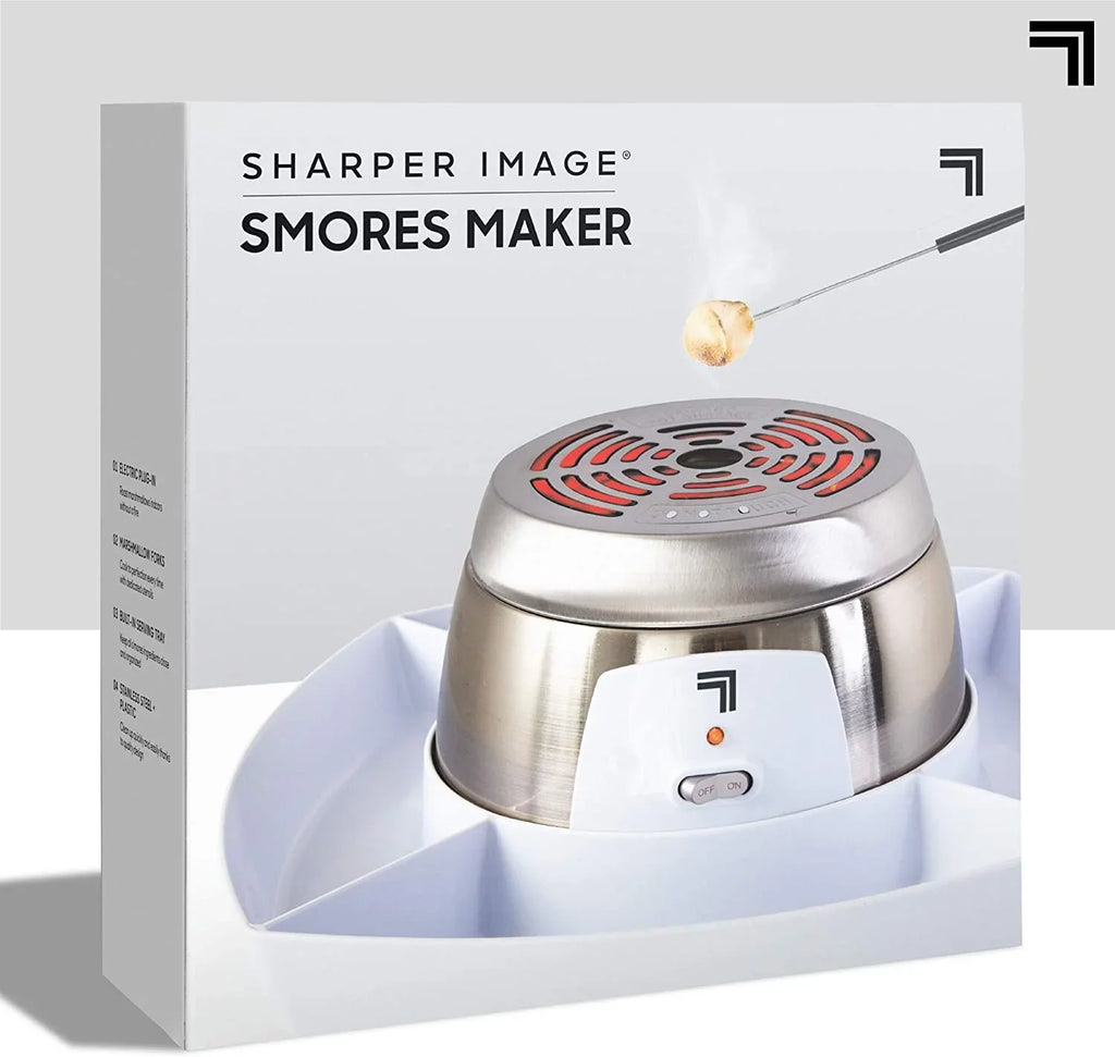 SizeHARPER IMAGE Electric Tabletop Size'mores Maker for Indoors, 6 Piece Sizeet