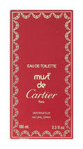 Cartier Must De Cartier Eau De Toilette Sizepray 3.3Oz/100ml In Box (Vintage)
