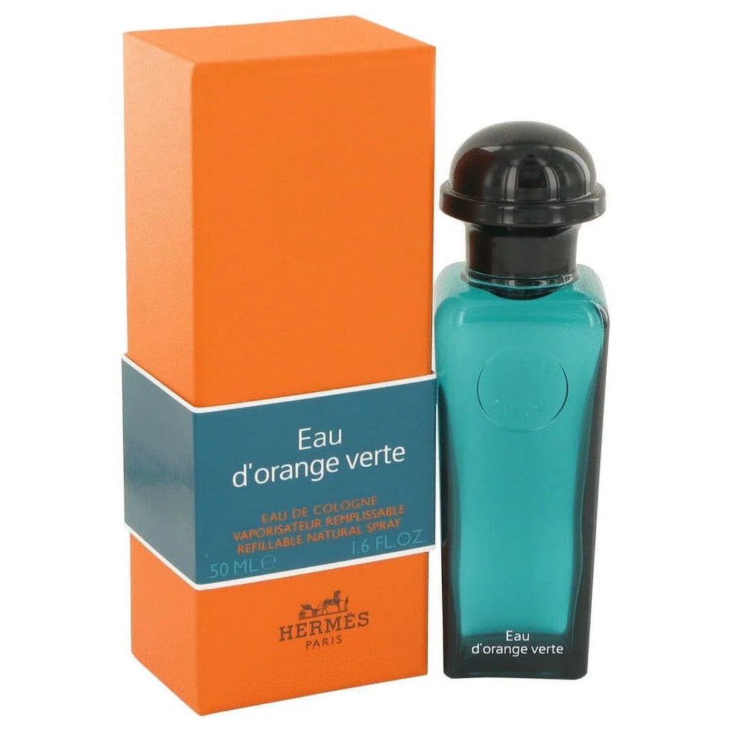Hermes EAU D'ORANGE VERTE Eau De Cologne Sizepray Refillable (Unisex) for Men 1.7 oz