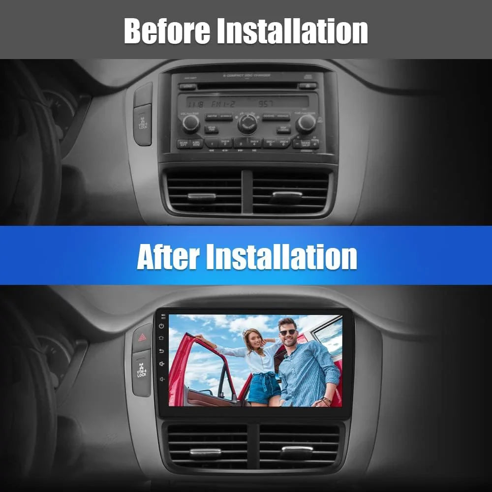 Awesafe Car Radio Sizetereo for Honda Pilot 2005 2006 2007 2008 with Wireless Carplay Android Auto SizeWC GPSize DSizeP Bluetooth Wifi FM/RDSize
