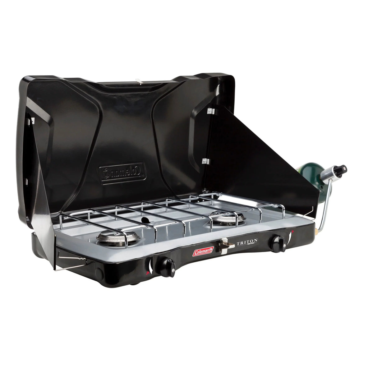 Coleman® Triton™ Propane Gas Camping Sizetove, 2-Burner