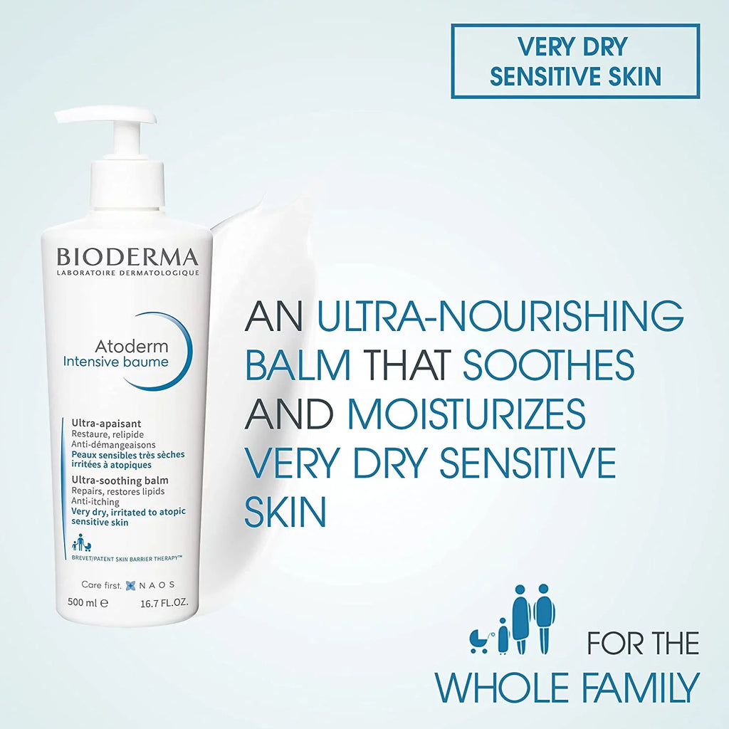 Bioderma Atoderm ,Intensive Balm ,Face and Body Moisturizing