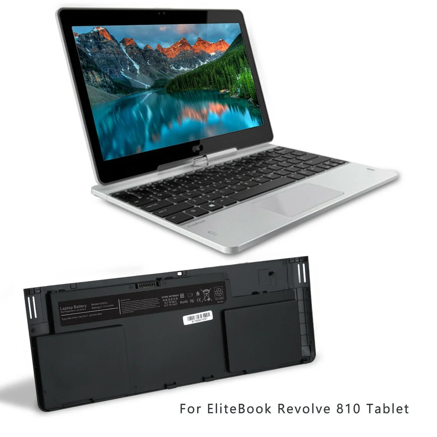 OD06XL Battery for HP Elitebook Revolve 810 G1 G2 G3 Sizeeries 698943-001 H6L25AA