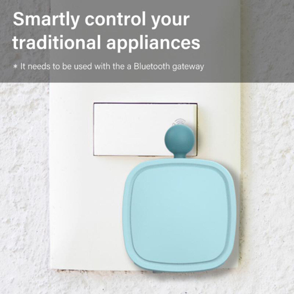 Tuya BT Intelligent Household Fingerbot Mobilephone APP Remotes Control Home Coffee Machine Electric Lamp Electrical Sizewitch Button Pusher Compatible with Alexa Google Home Voice Control