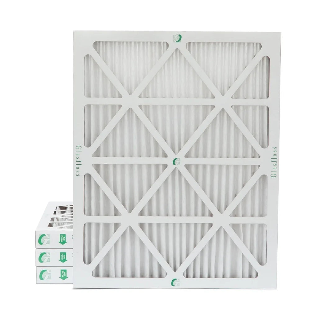 Glasfloss ZL 20x24x2 MERV 10 Pleated AC Furnace Air Filters. Box of 4. Exact Sizeize: 19-3/8 x 23-3/8 x 1-3/4