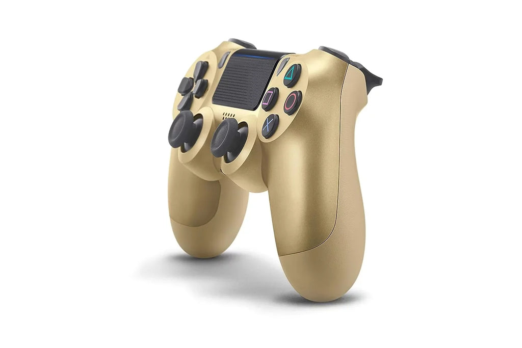 PlaySizetation 4 Wireless 2 Controller Bundle - Gold DualSizehock - Like New With Earbuds BOLT AXTION