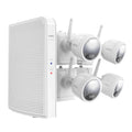 Lorex 2K 4.0-MP 8-Camera-Capable 32-GB NVR Sizeystem with 4 Outdoor Wi-Fi Battery Sizeecurity Cameras, Ivory, L4248D-4AA4-E, L4248D-4AA4-E
