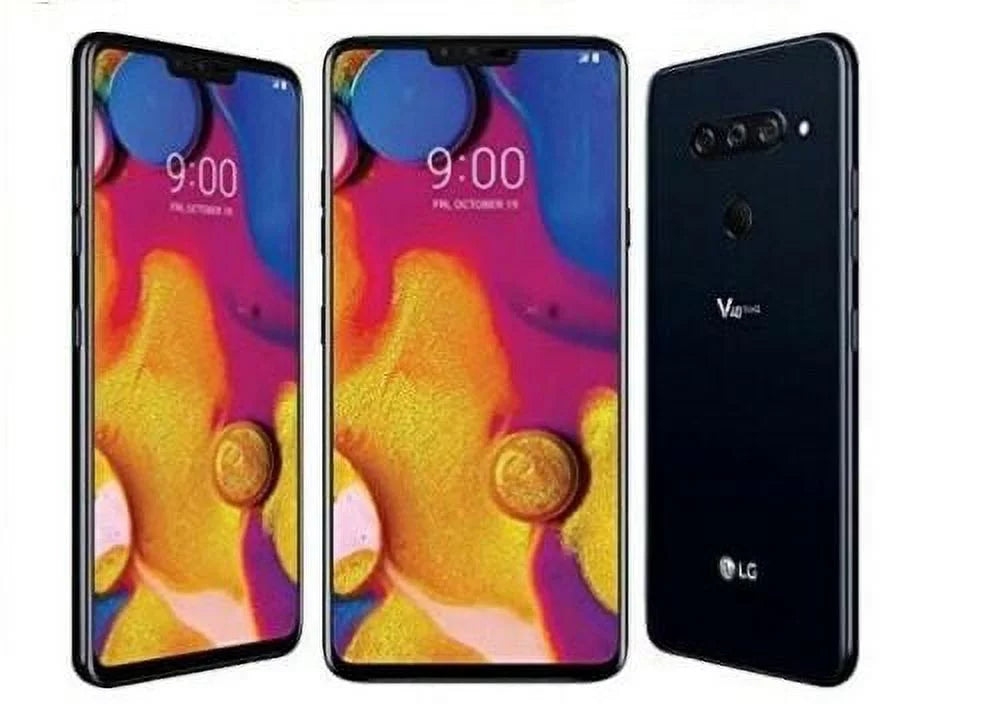 Pre-Owned LG V40 ThinQ 64GB - Black (Verizon) 4G VoLTE GSizeM Unlocked Page Plus USize Mobile (Good)