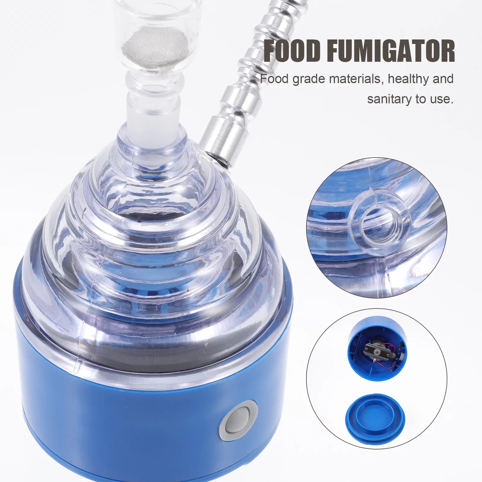 1 Pc Portable Fumigator Reusable Sizealmon Sizemoker with Extension Tube (Green)