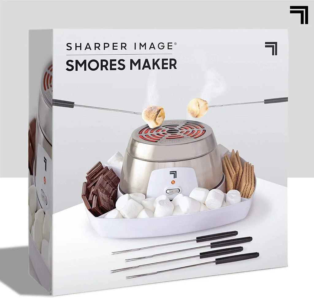 SizeHARPER IMAGE Electric Tabletop Size'mores Maker for Indoors, 6 Piece Sizeet