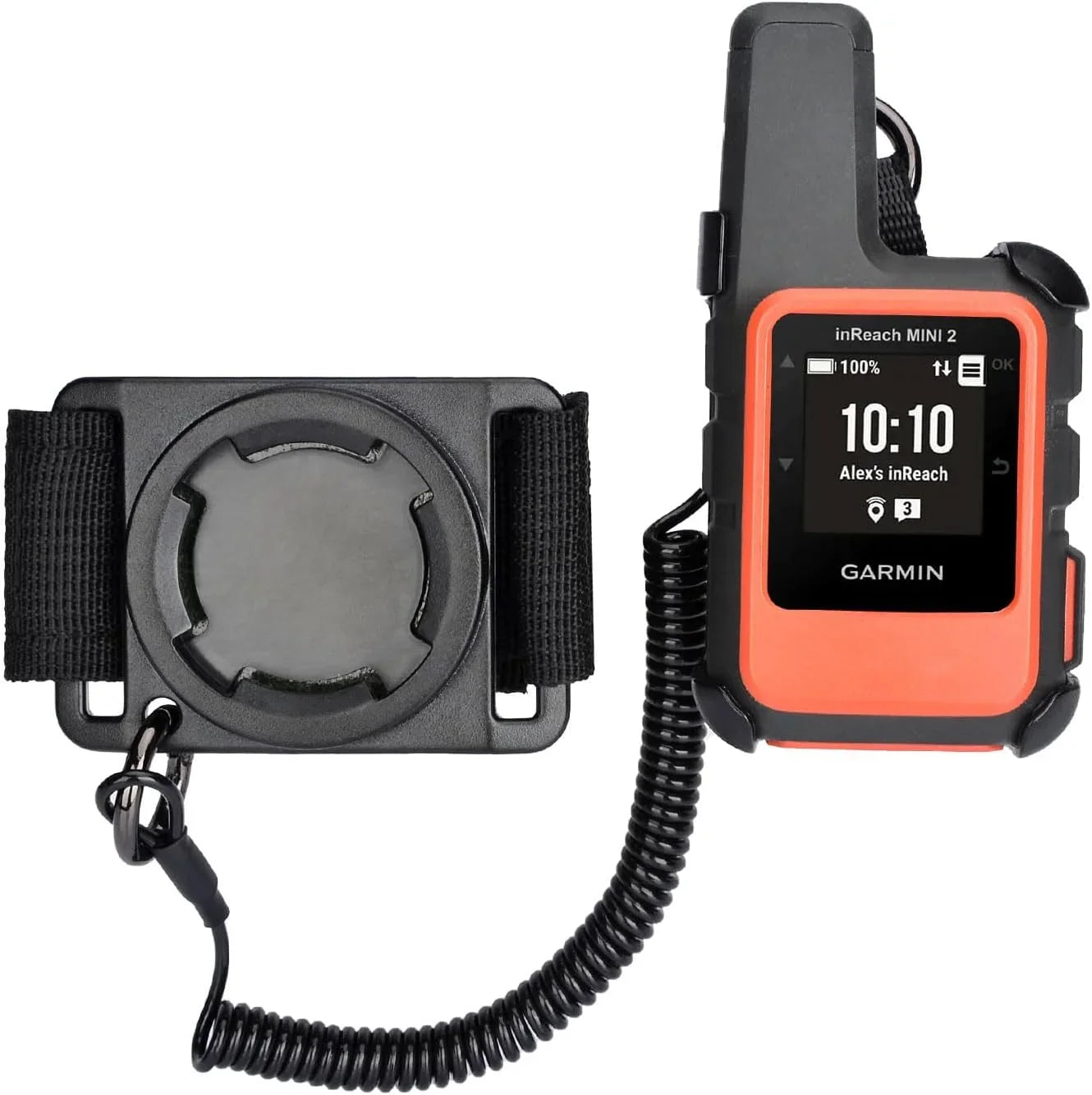 Backpack Tether Mount for Garmin inReach Mini & Mini 2, Backpack Tether Holder for Garmin Handheld GPSize