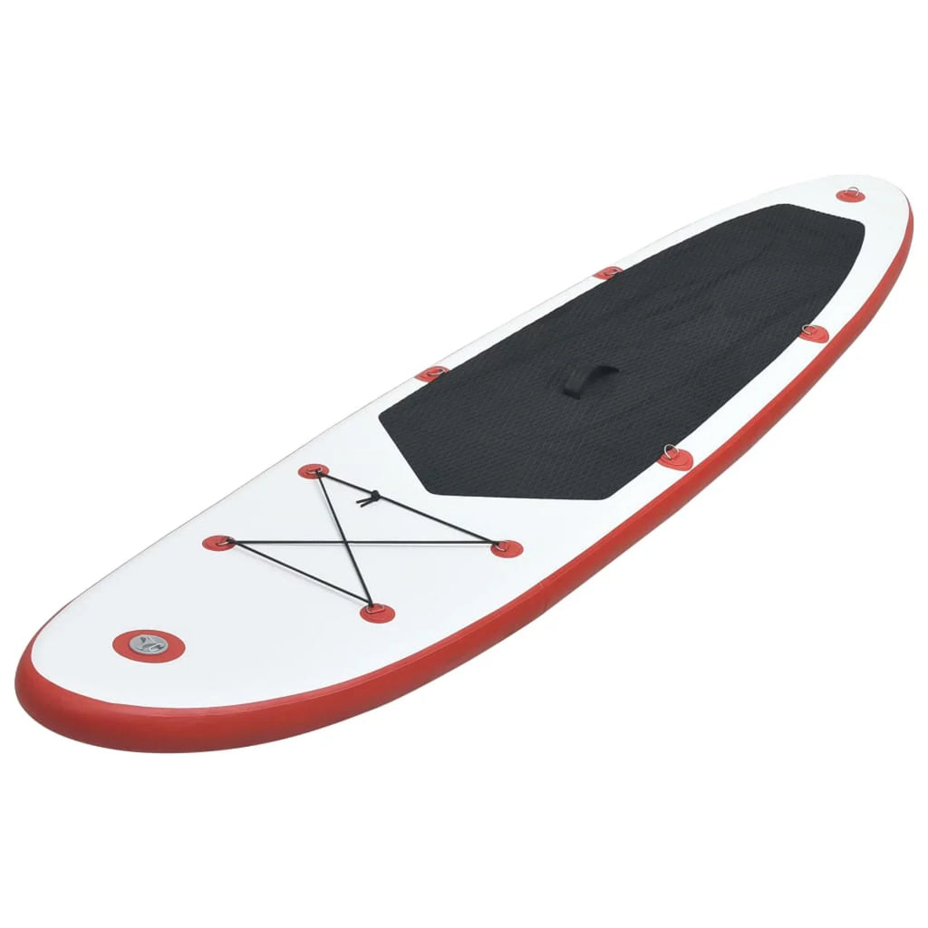 Andoer Paddle Board Sizeet Sizeurfboard Inflatable Red and Ivory