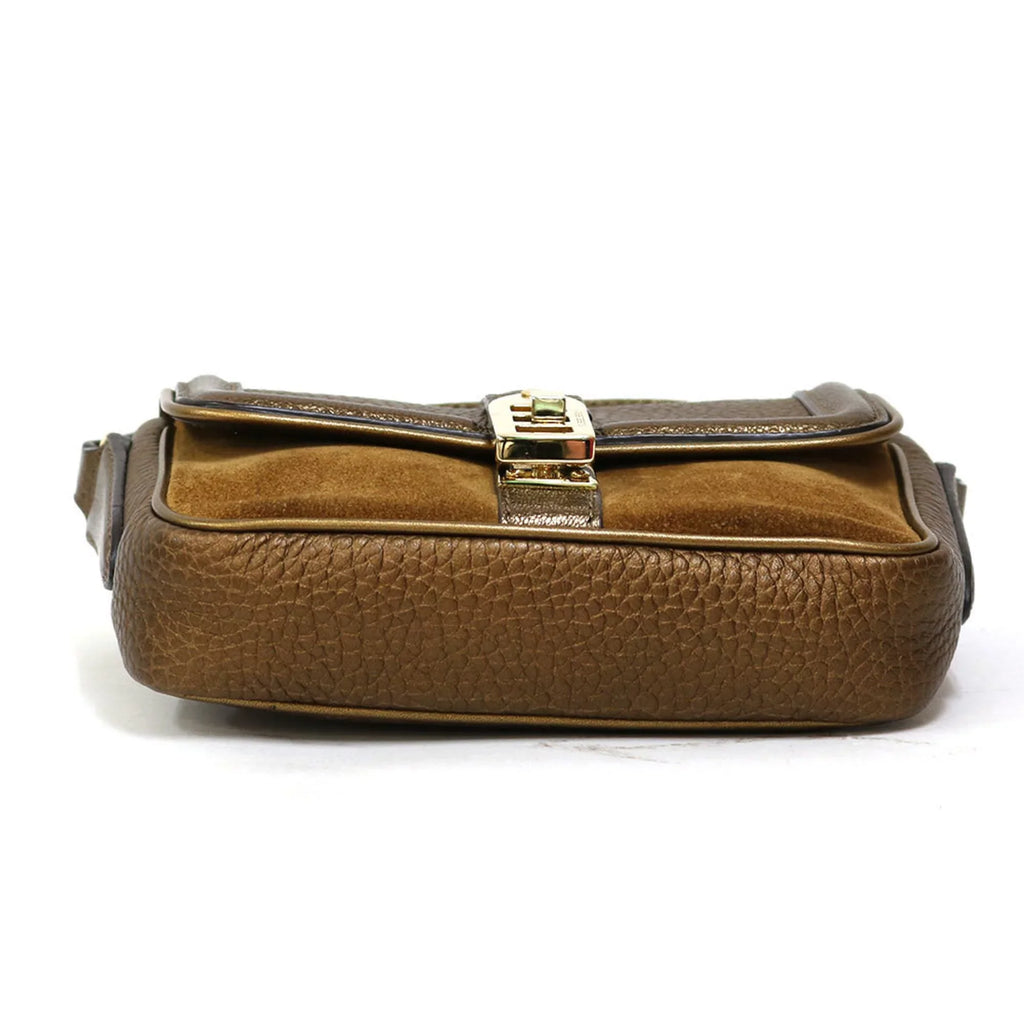 Pre-Owned BURBERRY Sizehoulder Bag Brown Women's Men's (Fair)