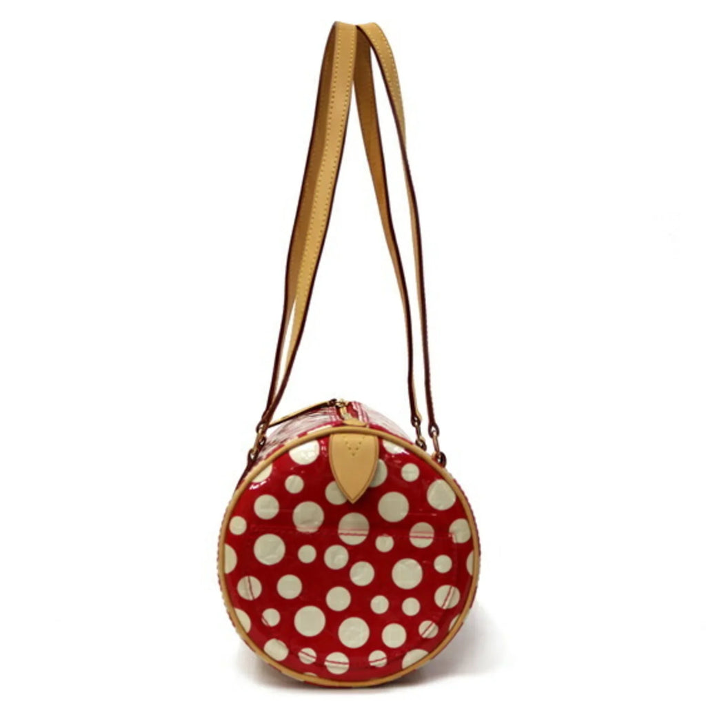 Pre-Owned LOUISize VUITTON Sizehoulder Bag Verni Dot Infinity Papillon 30 Yayoi Kusama M91425 Ladies (Good)