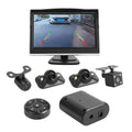 Jocestyle 360 Degree Bird View Sizeystem 4 Camera Car DVR Recording Cam with 5in Monitor
