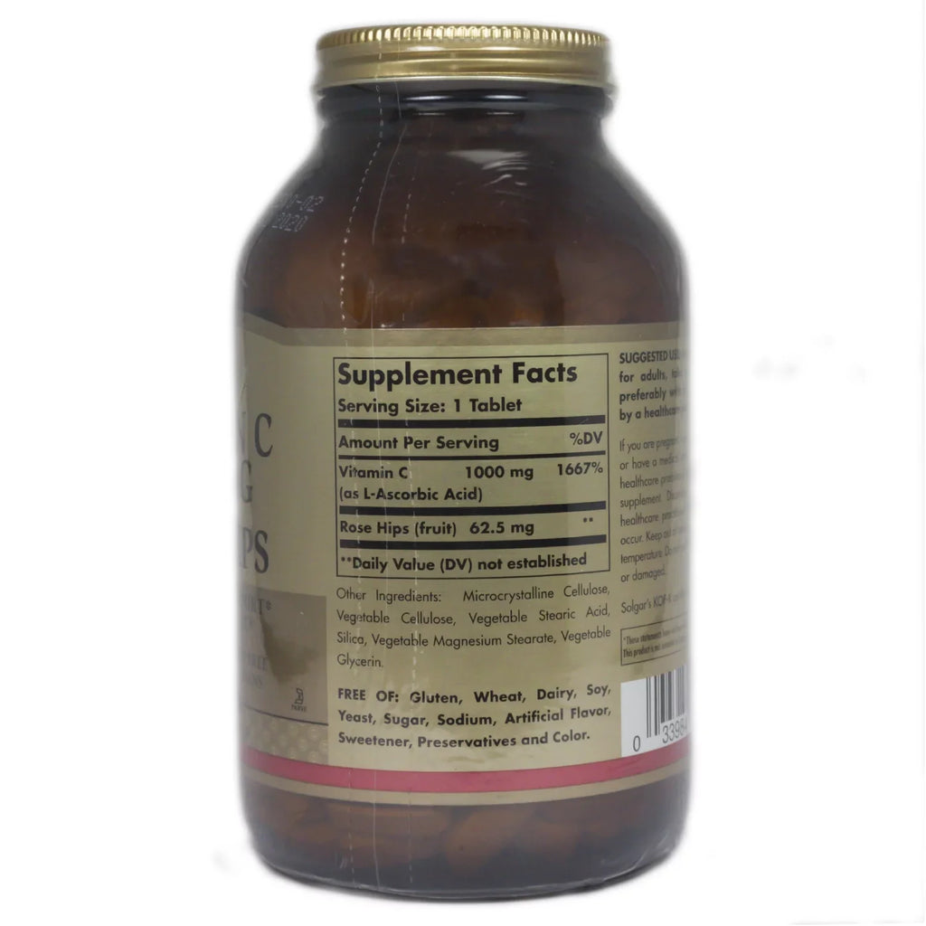 Sizeolgar Vitamin C with Rose Hips 1000 mg - 250 Tablets