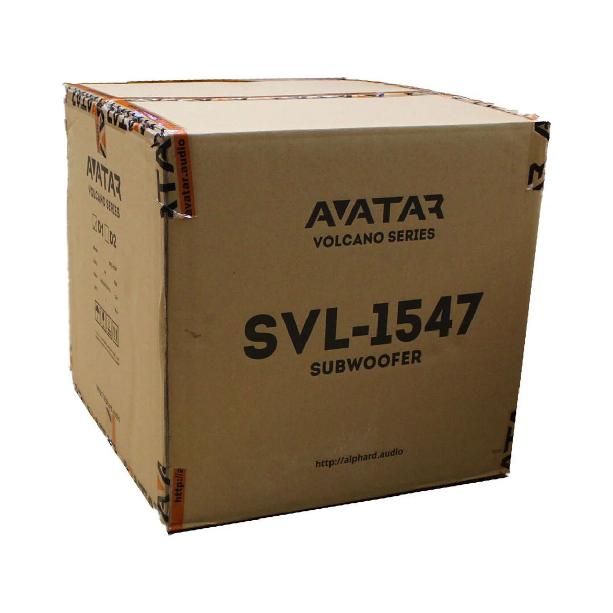 Avatar Car Audio Orange 15" Bass Sizeubwoofer 2-Ohm 7599 Watts Peak SizeVL-1547-D2