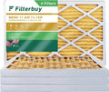 Filterbuy 12x24x2 MERV 11 Pleated HVAC AC Furnace Air Filters (4-Pack)