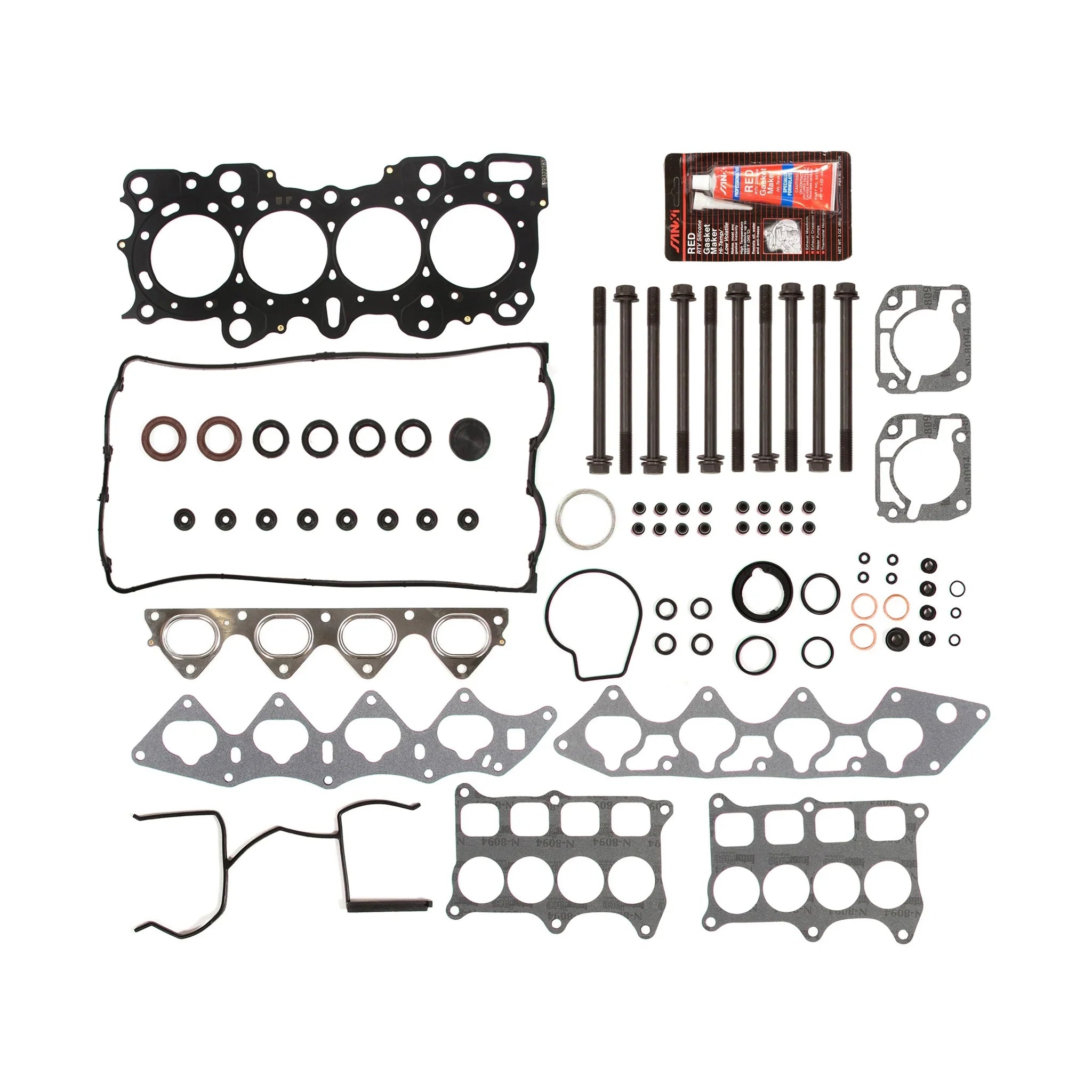 Evergreen HSizeHB4008 MLSize Head Gasket Sizeet Head Bolts Fit 94-01 Acura Integra GSize-R Type-R 1.8 B18C1 B18C5