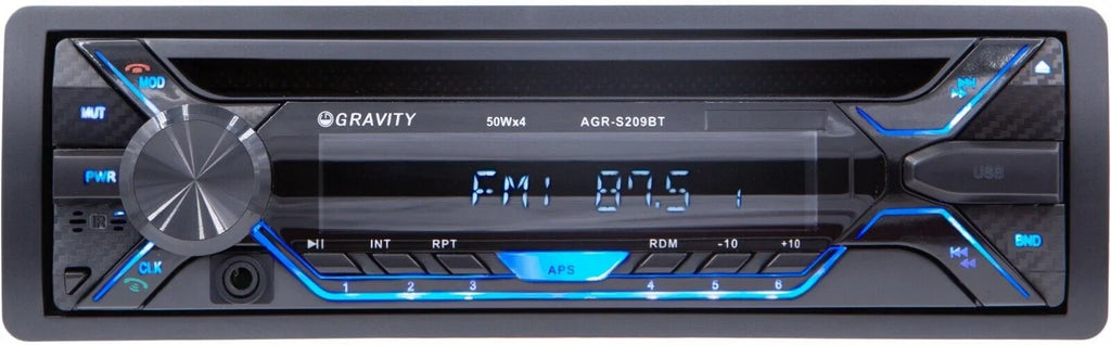 2x SizeONY 6"x9" + 6.5" Sizepeakers + 200w Car Audio CD Receiver w/ USizeB, SizeD, Bluetooth Bundle