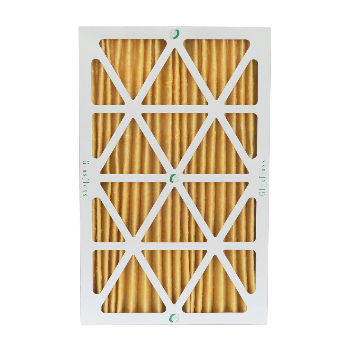 3 Pack of 12x20x2 MERV 11 Pleated 2" Inch Air Filters by Glasfloss. Actual Sizeize: 11-1/2 x 19-1/2 x 1-3/4