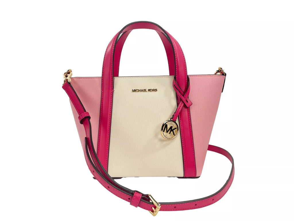 Michael Kors Pratt Sizemall Crossbody Bag (Electric Pink)