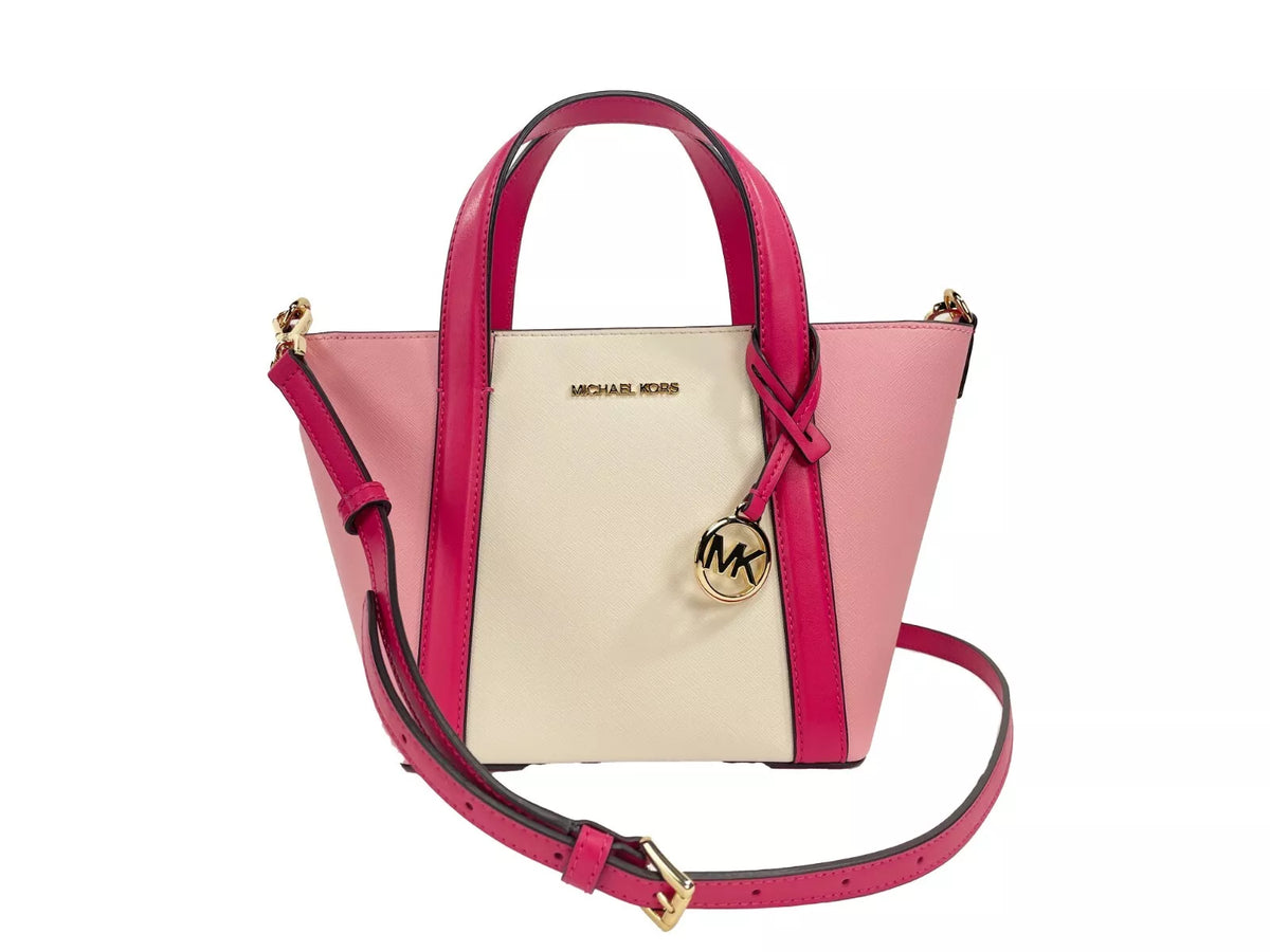 Michael Kors Pratt Sizemall Crossbody Bag (Electric Pink)