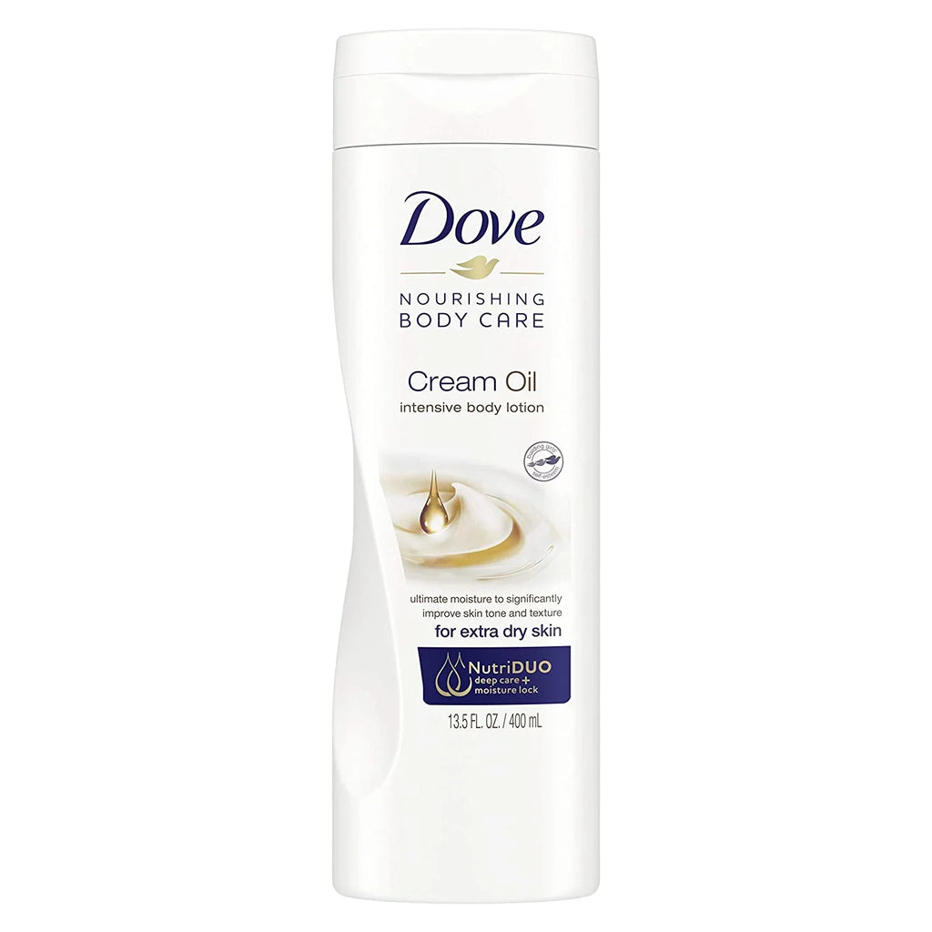 Dove Cream Oil Intensive Body Lotion 13.50 oz (Pack of 3)