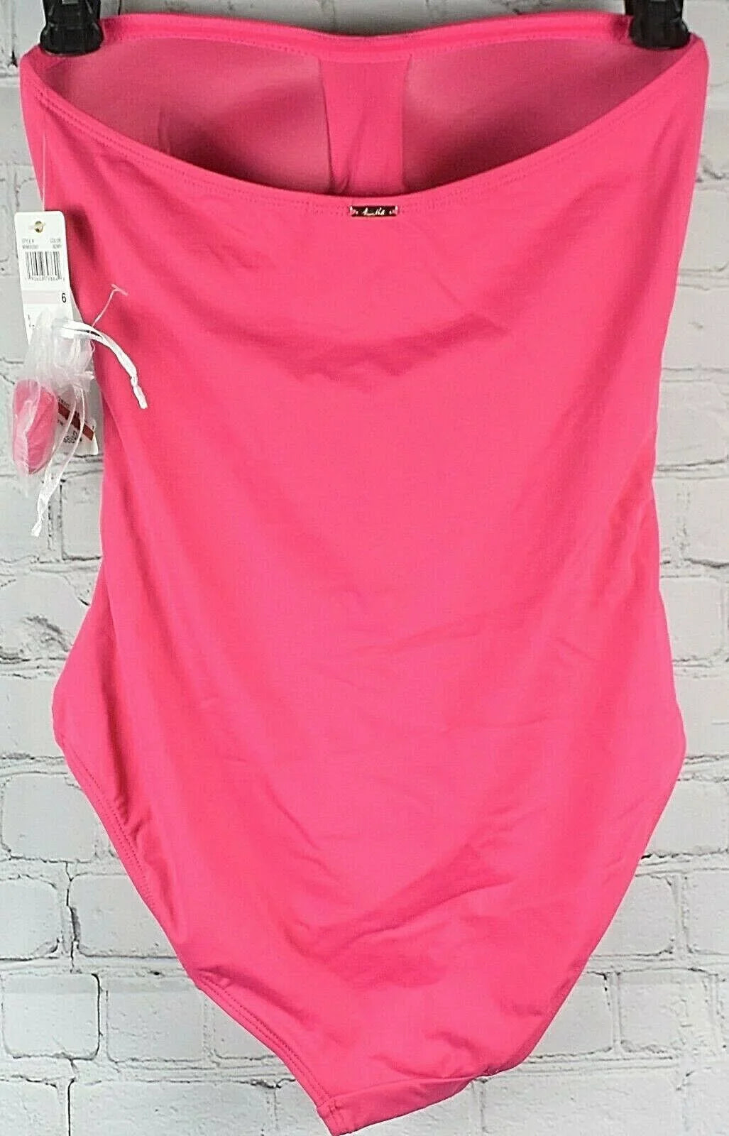 Anne Cole BERRY Twist-Front Ruched One-Piece Sizewimsuit, USize 16