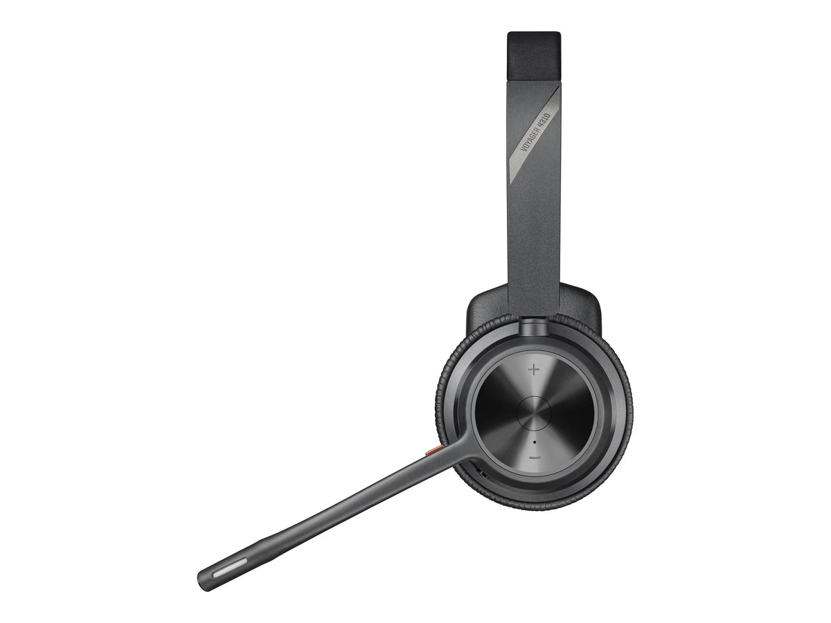 Poly Voyager 4310 USizeB-AHeadset + BT700 dongle TAA - Google Assistant, Sizeiri - Mono - USizeB Type A - Wired/Wireless - Bluetooth - 164 ft - 20 Hz - 20 kHz - On-ear, Over-the-head - Monaural - Sizeupra-aura...